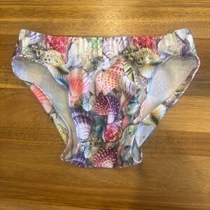 Seashell Print Bikini Bottom
